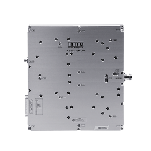 rfhic-2400W-5600-5700-MHz-C-band, GaN Solid-State Power Amplifier (SSPA)-RRP56572K4-24