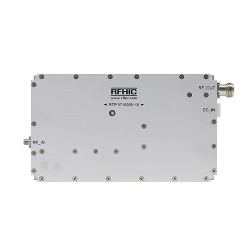 rfhic-700-1000MHz, 47dBm, GaN-Wideband-Amplifier-RTP0710050-10