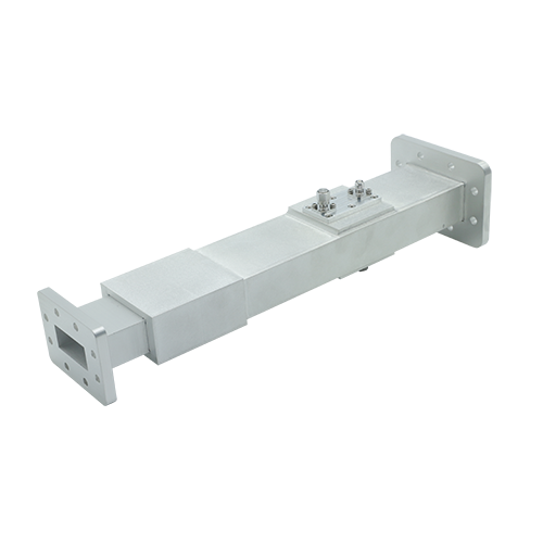 wr137 to wr187 waveguide transition, directional coupler, rwcl187-60dta_a, rfhic corporation
