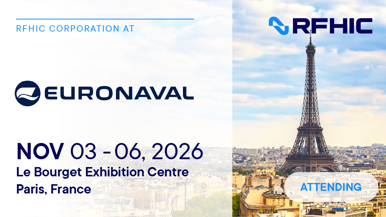 RFHIC at Euronaval 2026, Paris Nord Villepinte, November 3–6, 2026